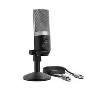 Msuiiixcccc Microphone USB Condenser Microphone for Computer Professional Recording Mic for Skype Meeting Game One Line Teaching 670-1 Suitable for Anchor, Dubbing Studio, Recording, st