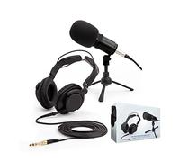 Msuiiixcccc Podcast Mic Pack Microphone and ZHP-1 Headphone Recording Set for Professional Sounding PodcastPMP