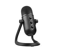 Msuiiixcccc Professional Condenser Microphone Studio USB Microphone Suitable for PC/Phone Video Singing Recording Microphone Stand (Color : BurstUSB, Size (Black As The Picture Shows)