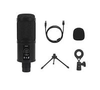 Msuiiixcccc Recording RGB Condenser Microphone is Suitable for Laptop Professional USB Microphone Game Live Broadcast PK (Color : A, Size : 13.8 * 4.6cm) (B 13.8 * 4.6cm)