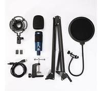 Msuiiixcccc USB Condenser Microphone Professional Recording Condenser Microphone for Youtube Podcast Game Streaming (Color : Blue, Size (Blue As The Picture Shows)
