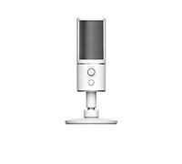 Msuiiixcccc X USB Streaming Microphone BuiltIn Shock Mount Supercardiod Pick Up Pattern Microphone Noise Cancelling AudioRecord (Color : Mercury White)
