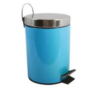 MSV 100211 - Cubo de pedal metálico, 5 l, color azul