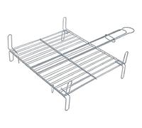 MSV 110373 - Parrilla con patas (acero cromado, 45 x 50 x 0,1 cm)