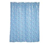 MSV, Cortina de Ducha, PVC, Revestimiento Antibacteriano, 100% Vinilo, Anillas Incluidas, Revestimiento Antibacteriano e hidrófugo, Lavable a 40°, Hecho en Europa, Mosaico Azul, 180 x 200 cm