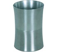 MSV 140329 Portacepillos Miami de Acero Inoxidable, Plata, 30 x 20 x 15 cm