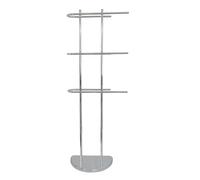 MSV 140384 - Toalla Puerta con Metal, Cromo, tamaño 30 x 18,5 x 104 cm