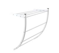 MSV 140436 - Cromo Soporte para Toalla, Color Blanco