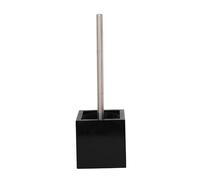 MSV 140545 MDF esponja para limpieza de inodoro acero inoxidable/negro, 11 x 37 cm