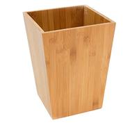 MSV Cubo De Bambu 19,6 Cm Diam. X 26 Cm, Beige, 20x26x20 cm