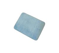 MSV 140859 con poliéster Suave de Memoria Poliamida Alfombra-Azul Claro sintética SBR 50 mm x 70 mm x 0,1 cm