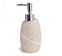 MSV 141591 - poliresina maula €“ dispensador de jabón, Color Beige