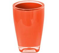 MSV 141656 Cepillo de Dientes Taza Tahiti en polirresina, Naranja, 30 x 20 x 15 cm