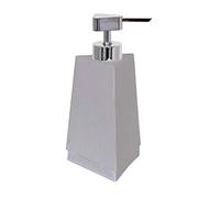 MSV 141840 dispensador de jabón Suez de polirresina, Color Blanco, 30 x 20 x 15 cm