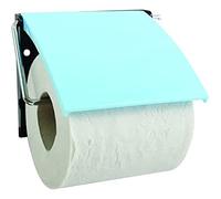 MSV 141903 Soporte de papel higiénico (poliestireno, azul claro, 30 x 20 x 15 cm