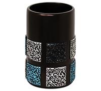 MSV 141978 Portacepillos "Delhi de polirresina, multicolor, 30 x 20 x 15 cm