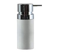 'MSV 143890 dispensador de jabón Aspen de plástico en plástico, Color Blanco, 30 x 20 x 15 cm