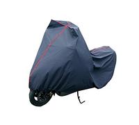 MSV 393 - Funda para Moto, plástico, 22 x 5.5 x 35.5 cm, Color Gris