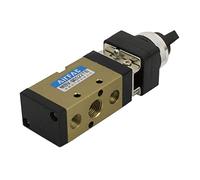MSV-86522TB Tono plateado de maquinaria neumática válvula aire bidireccional cinco puertos