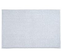 Alfombra de baño chenille 40x60 cm blanco