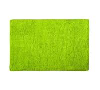 MSV Alfombra de baño de algodón 45x70cm Verde Lima