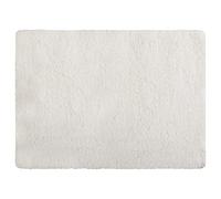 MSV - Alfombra de baño de Microfibra - 40 x 60 cm - Blanco - Suave y cómodo - Rápida absorción - Ideal para el baño - Fácil Cuidado - Secado rápido
