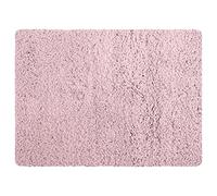 MSV - Alfombra de baño de Microfibra - 40 x 60 cm - Rosa Pastel - Confort Acogedor - Rápida absorción - Ideal para el baño - Fácil Cuidado - Secado rápido
