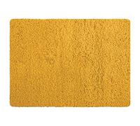 MSV - Alfombra de baño de Microfibra - 50 x 70 cm - Azafrán - Confort Acogedor - Rápida absorción - Ideal para el baño - Fácil Cuidado - Secado rápido