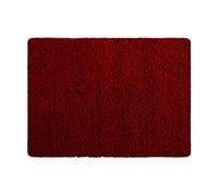 MSV - Alfombra de baño de Microfibra - 50 x 70 cm - Terracota - Confort Acogedor - Rápida absorción - Ideal para el baño - Fácil Cuidado - Secado rápido