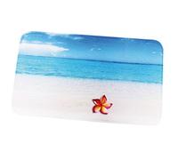 MSV Alfombra de baño Paradise 45 X 75 X 0.5 cm, Microfibra, Multicolor