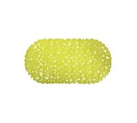 MSV Alfombra para Bañera con Base Antideslizante, PVC, Verde, 40x40x40 cm