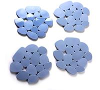 MSV Alfombrilla Antideslizante para bañera o Ducha, 4 Unidades