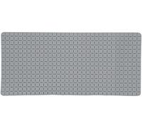 MSV - Alfombrilla de baño, Color Gris, única