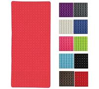 MSV Alfombrilla de baño, Color Rosa, diseño, Talla única