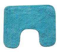 MSV Alfombrilla de baño para Lavabo e Inodoro de algodón 45x35 cm Azul Claro
