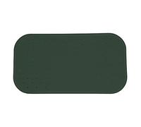 MSV Alfombrilla de Ducha, antibacteriana, Antideslizante, con ventosas, Color Verde Oscuro, con Aroma a Rosas, Aprox. 36 x 65 cm, Lavable a máquina a 60 Grados