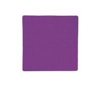 MSV - Alfombrilla de Ducha Antideslizante - Quadro Rubber - 54 x 54 cm - Morado - Superficie de Ducha Segura - Apta para Todo Tipo de Suelos - Fácil de Limpiar