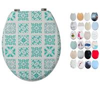 MSV Asiento de inodoro MDF - 2, Verde