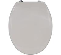 MSV Asiento de Inodoro Thermo Duro Taupe - Bisagras PS