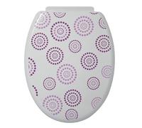 MSV Asiento W.C. 'Dots', Morado, 47x36.5x3.5 cm, 103 Unidades