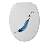 MSV Asiento W.C. 'India', Azul, 47x36.5x3.5 cm, 98 Unidades