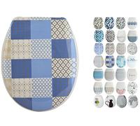 MSV Asiento WC, Azul, 45.5x37x5 cm, 36 Unidades