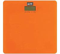 MSV Báscula de baño, Naranja, 0