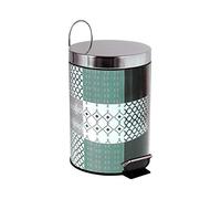 MSV Brest Cubo de Basura Decorado, Azul Marino, 25 x 17 cm