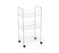 MSV Carro Multifunción 3 Niveles Acero Cromado