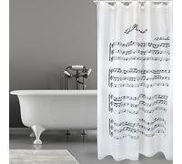 MSV Cortina de Baño de Poliester