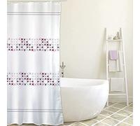MSV Cortina DE Bano Poliester 180X200 CM Prem. Malta Rose
