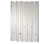 MSV Cortina de Ducha alg/Pol 180x200 Prem. Tulip, 200x180 cm