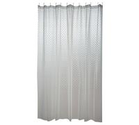 MSV Cortina de Ducha EVA Bombay 180x200cm Transparente - Anillas Incluidas
