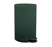 MSV PAPELERA OSAKI DE 3L DE CAPACIDAD EN COLOR VERDE OSCURO CON PEDAL PARA UNA FACIL APERTURA, FABRICADA EN POLIPROPILENO